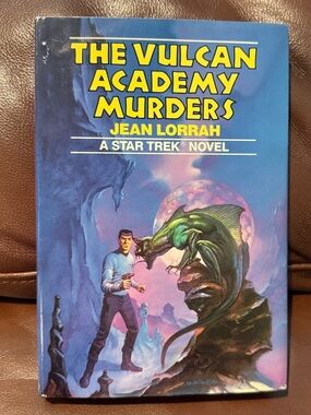 The Vulcan Academy Murders by Jean Lorrah - Blue Sci‑Fi Hardback